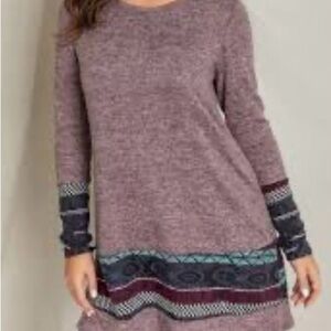 Égs Purple Sweater Tunic